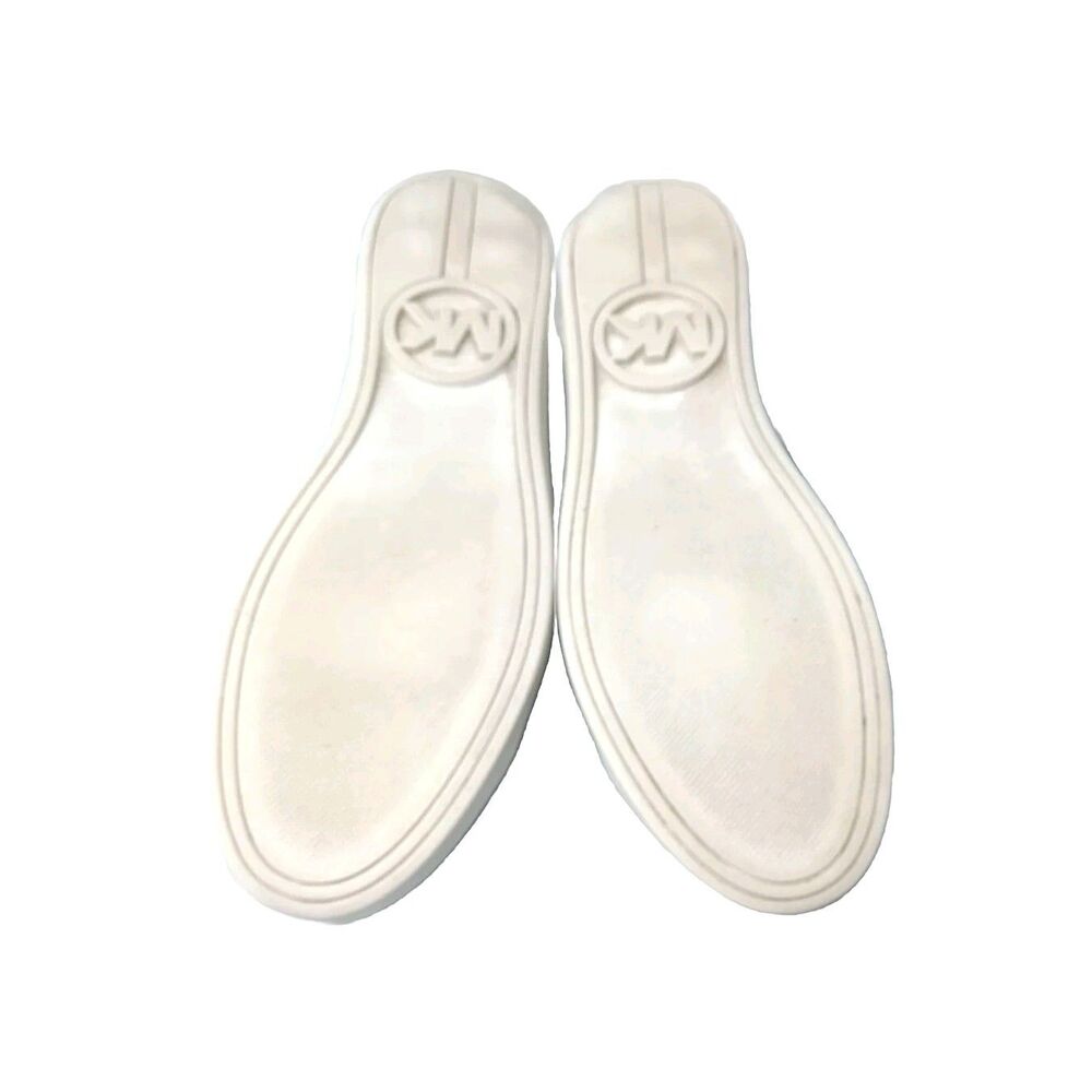 Michael Kors Skyler Shoes Women's Sz 9 Sneakers Black Fabric Upper Leather Trim - Picture 9 of 10